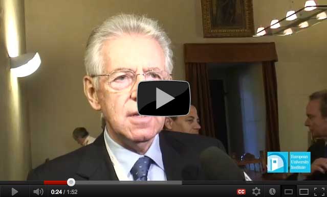 Mario Monti at THE STATE OF THE UNION 2011