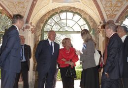 Pietro Grasso visiting the Historical Archives, Villa Salviati- SoU2017