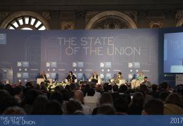 Deirdre Curtin, Věra Jourová, Miguel Maduro, Jo Shaw and Philippe Van Parijs, Palazzo Vecchio- SoU2017