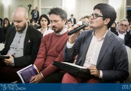 Front row discussants