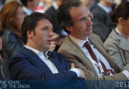Matteo Renzi and Marco Del Panta